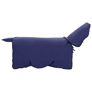 Deka pro koně Námořnická modrá 75 cm Polyester - obrázek 2
