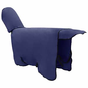 Deka pro koně Námořnická modrá 75 cm Polyester - obrázek 4