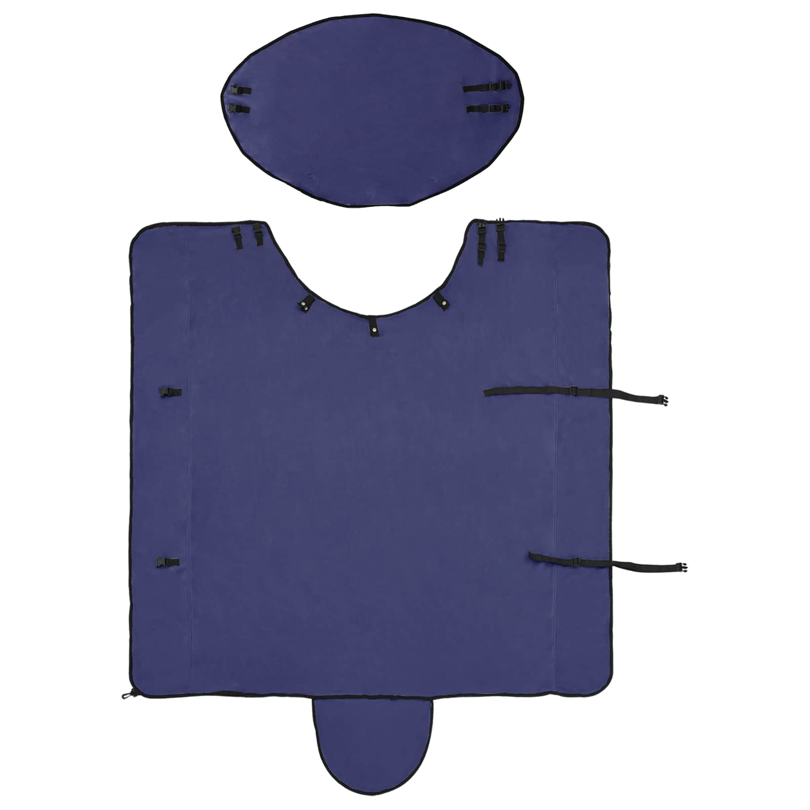Konjski plašč Temno modra Poliester - slika 6