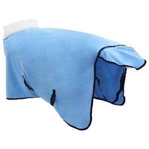 Deka pro koně K úplnému akvamarínu 85 cm Polartec fleece - obrázek 4