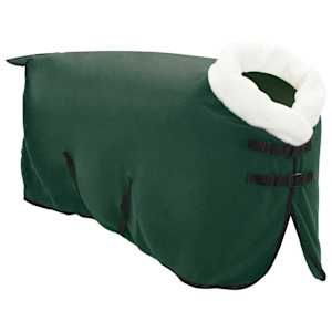 Deka pro koně Tmavě zelená 95 cm Polartec fleece - obrázek 3