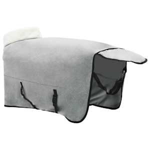Deka pro koně Tmavě zelená 165 cm Polartec fleece - obrázek 4