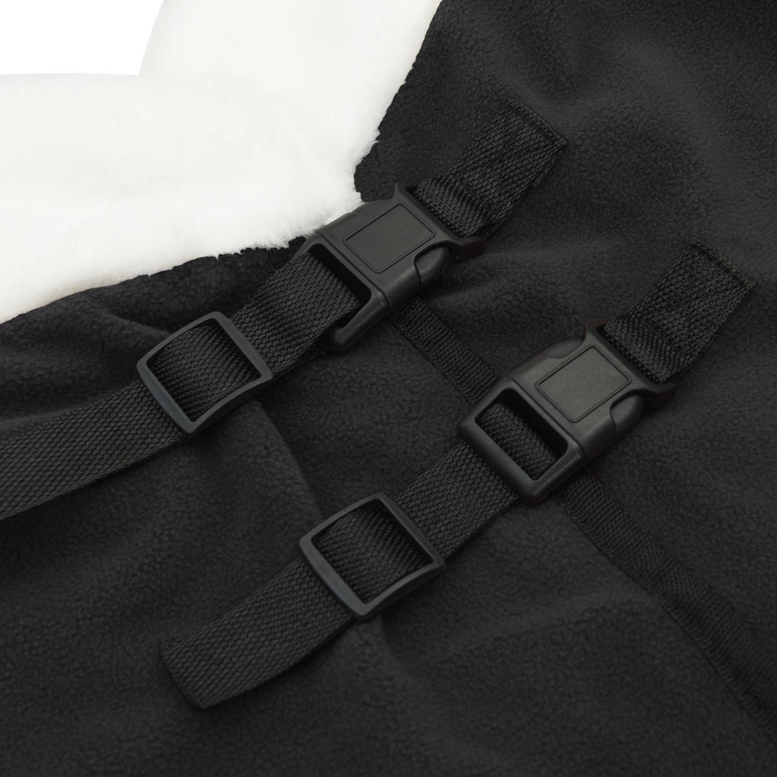 Deka pro koně Černá 75 cm Polartec fleece - obrázek 7