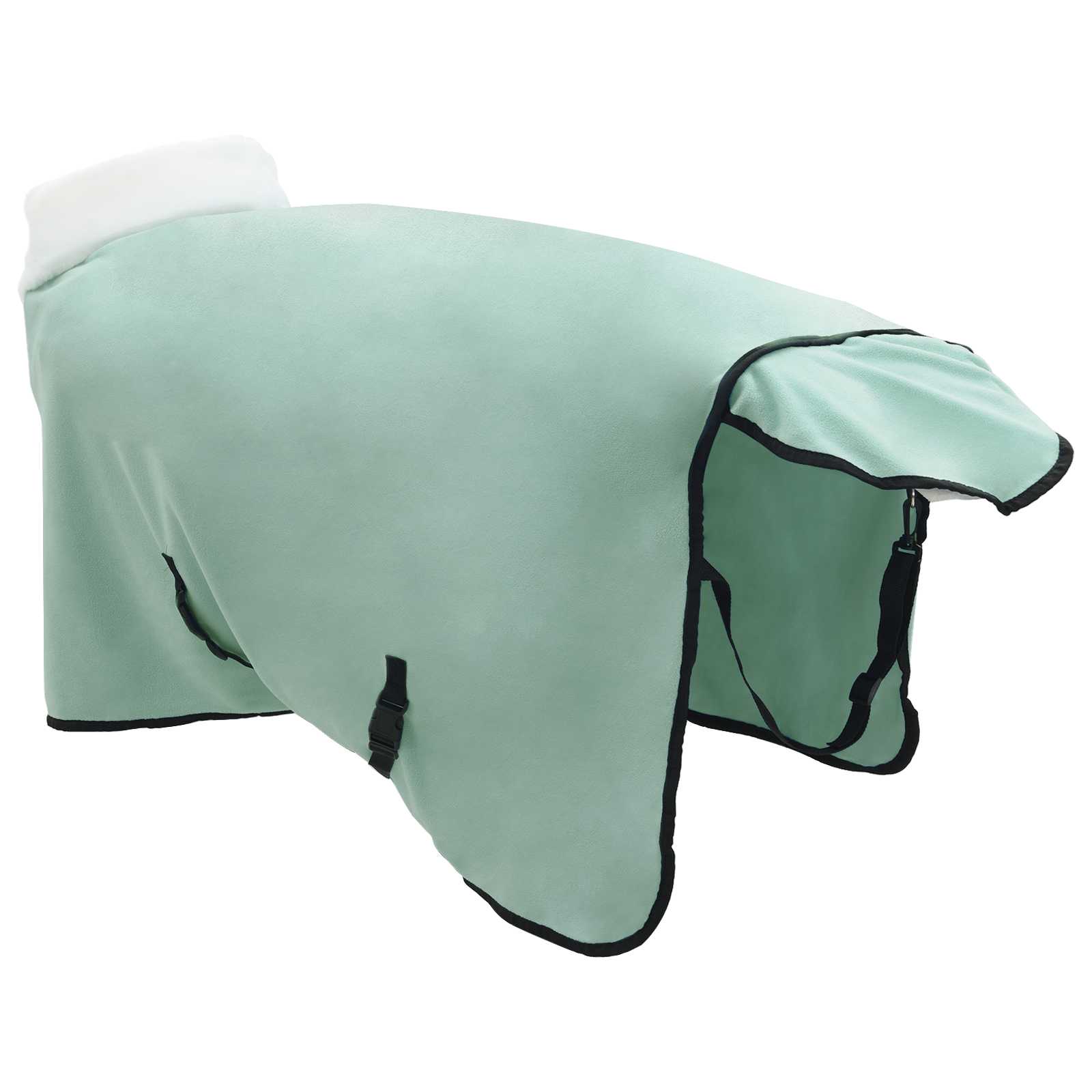 Deka pro koně Tmavě zelená 85 cm Polartec fleece - obrázek 4