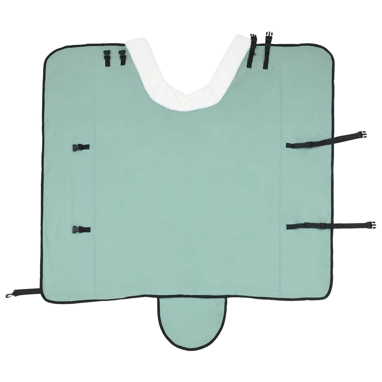 Deka pro koně Tmavě zelená 165 cm Polartec fleece - obrázek 5