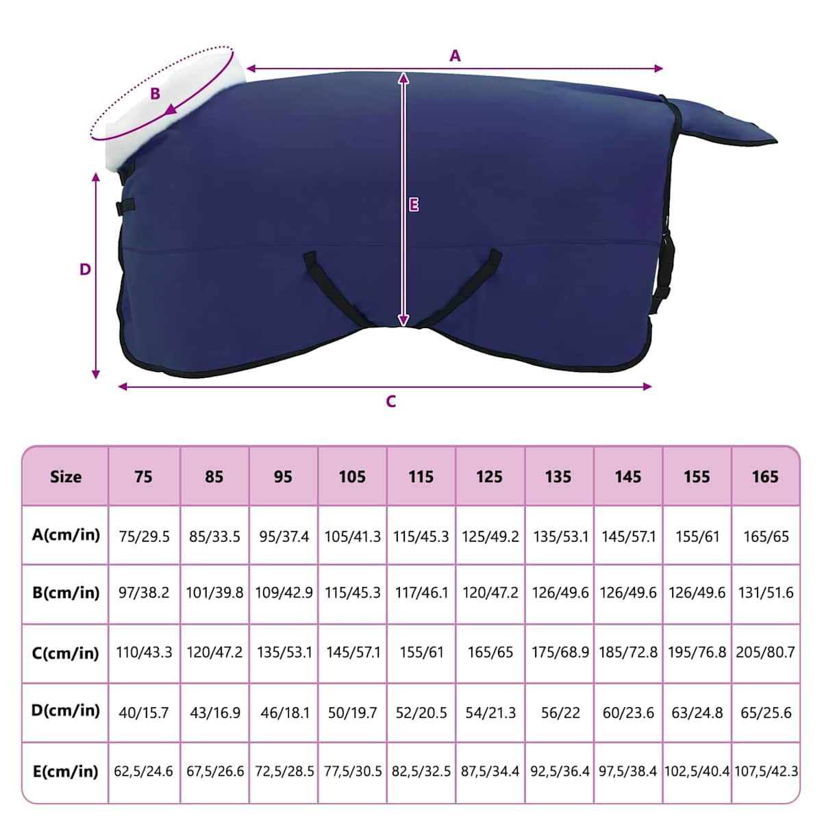 Hestetæppe Polar fleece - Billede 8