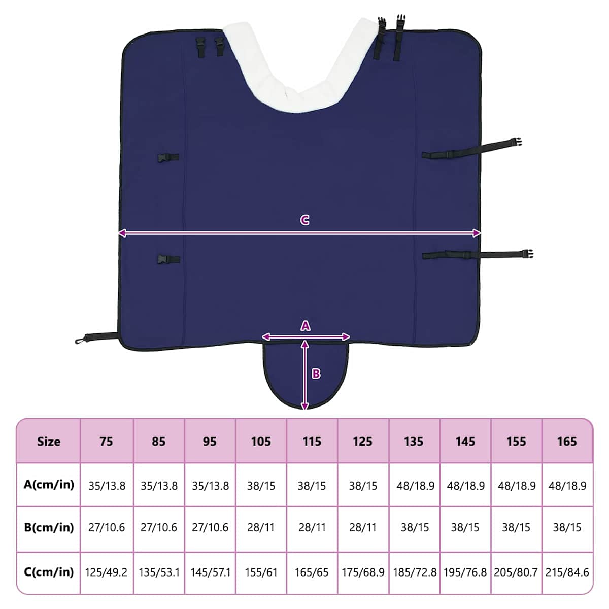 Hestetæppe Polar fleece - Billede 9
