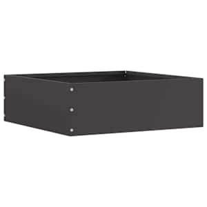 Okraj trávníku 6 pcs Černá 40 x 40 x 13 cm Ocel - obrázek 3