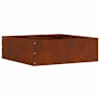 vidaXL Murupiire 40 x 40 x 13 cm Rooste