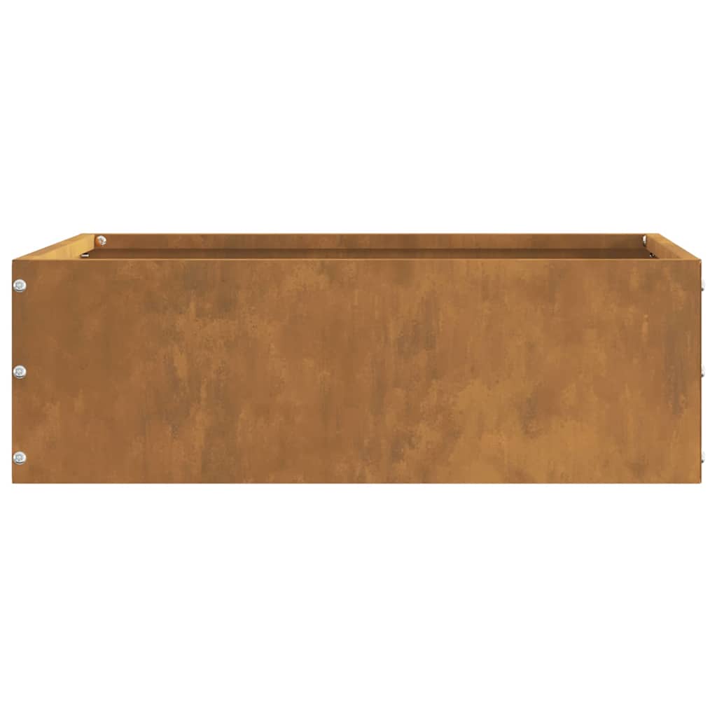 vidaXL Margine pentru gazon Ruginit 40 x 40 x 13 cm