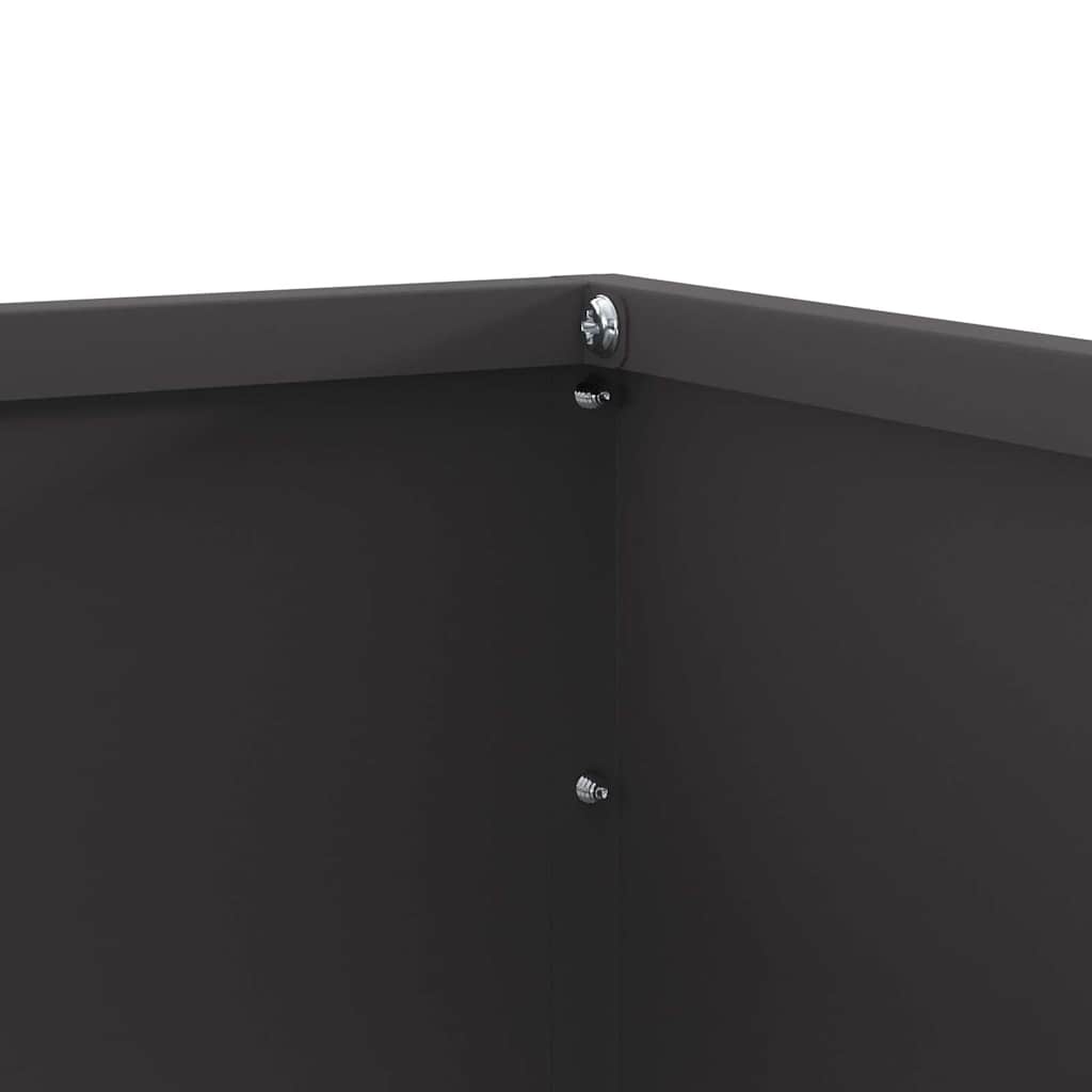 Περίγραμμα γκαζόν Μαύρο 50 x 50 x 13 εκ Ατσάλι - Image 6