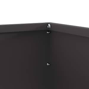 Okraj trávníku 6 pcs Černá 50 x 50 x 13 cm Ocel - obrázek 7