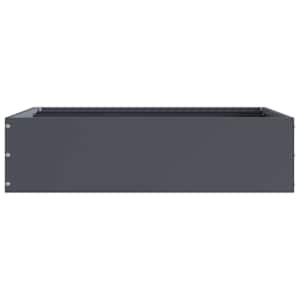 Okraj trávníku 6 pcs Antracit 50 x 50 x 13 cm Ocel - obrázek 4