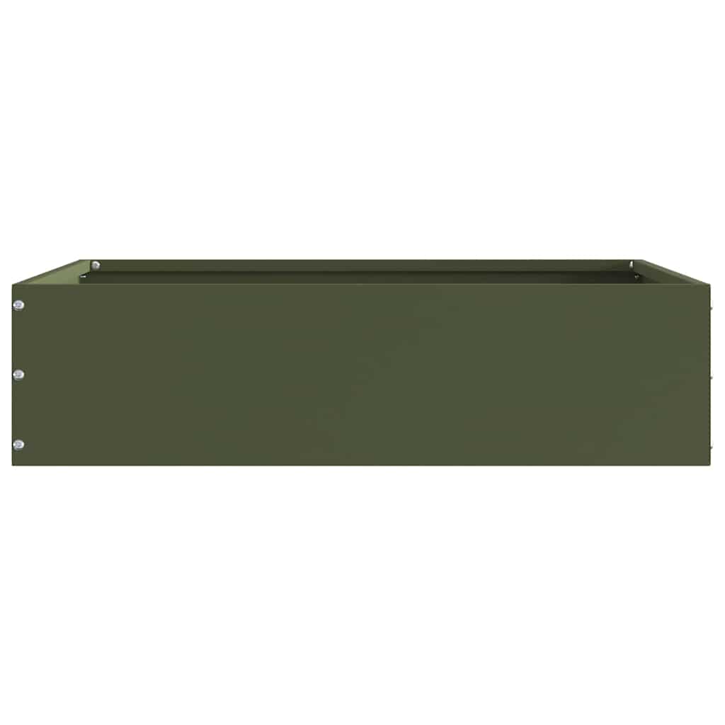 Περίγραμμα γκαζόν 6 pcs Ελιά Πράσινη 50 x 50 x 13 εκ Ατσάλι - Image 4