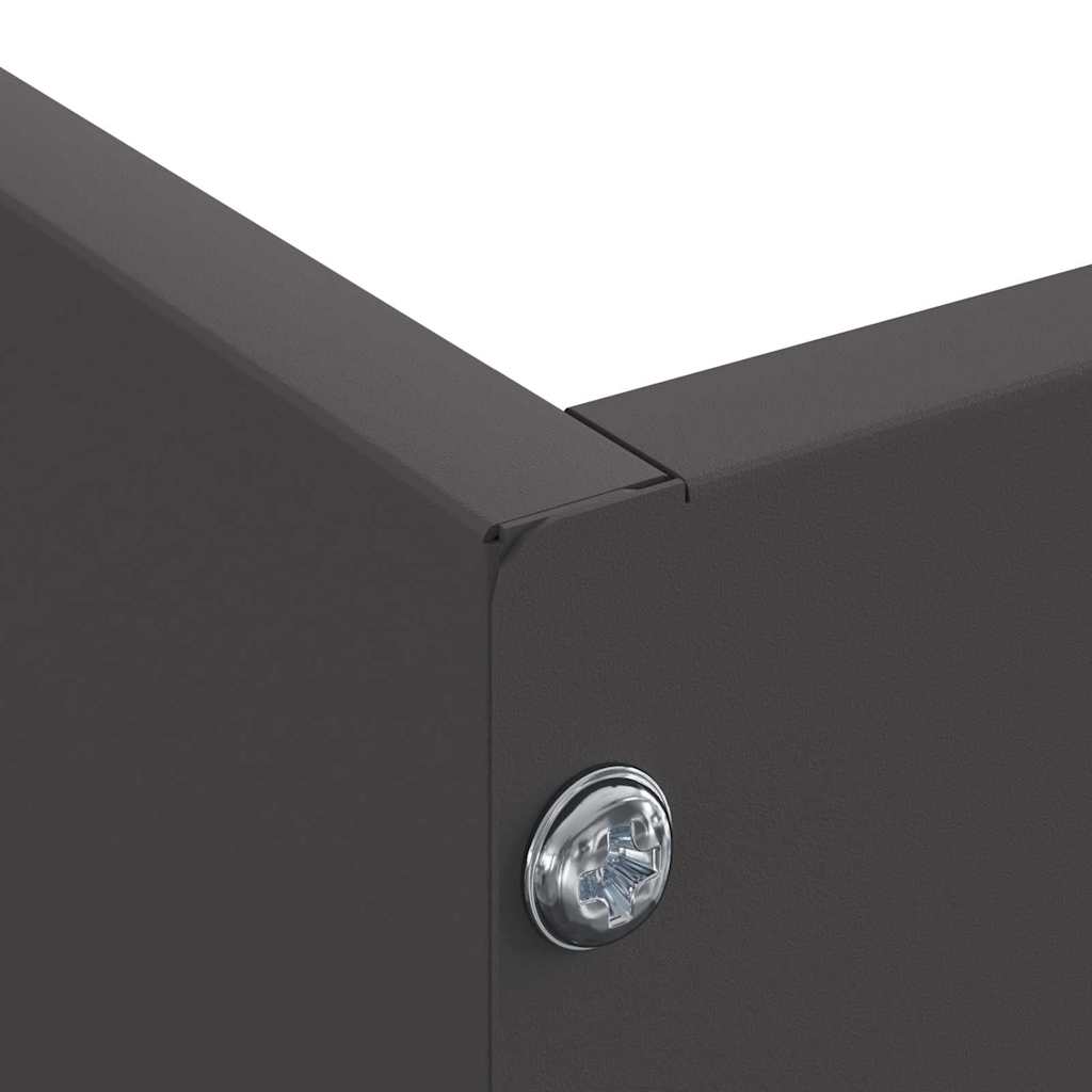 Περίγραμμα γκαζόν Μαύρο 60 x 60 x 13 εκ Ατσάλι - Image 7