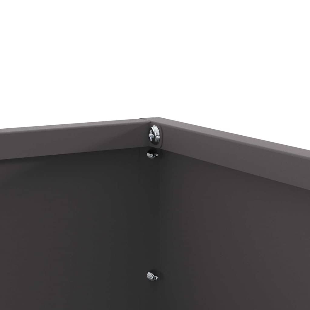 Περίγραμμα γκαζόν Μαύρο 60 x 60 x 13 εκ Ατσάλι - Image 8