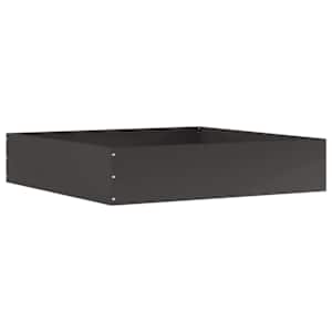 Okraj trávníku 6 pcs Černá 60 x 60 x 13 cm Ocel - obrázek 5