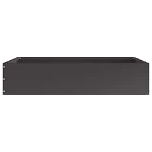 Okraj trávníku 6 pcs Černá 60 x 60 x 13 cm Ocel - obrázek 6