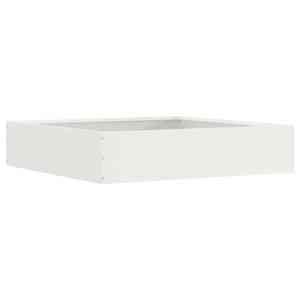 Okraj trávníku 6 pcs Bílá 60 x 60 x 13 cm Ocel - obrázek 5
