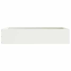 Okraj trávníku 6 pcs Bílá 60 x 60 x 13 cm Ocel - obrázek 6