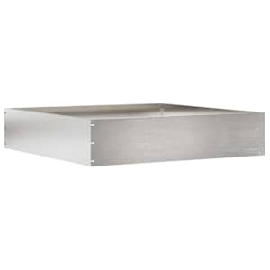 Okraj trávníku 6 pcs Stříbrná 60 x 60 x 13 cm Nerezová ocel - obrázek 5