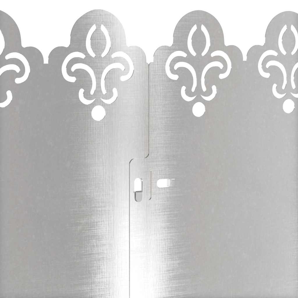 Περιγράμματα γκαζόν 30 pcs Ασημί 103 x 0,05 x 22 εκ - Image 8