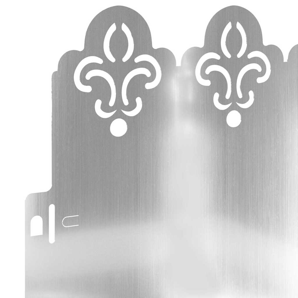 Περιγράμματα γκαζόν 30 pcs Ασημί 103 x 0,05 x 22 εκ - Image 7