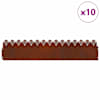 vidaXL Murukatted 10 tk 103 x 0,05 x 22 cm Ilmastikukindel teras