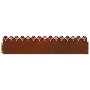 Obrubníky trávníku 10 pcs Rezavá 103 x 0,05 x 22 cm - obrázek 5