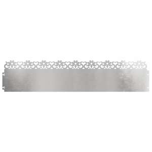 vidaXL Murukatted 10 tk 103 x 0,05 x 22 cm Roostevaba teras H&otilde;bedane