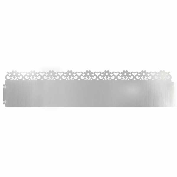vidaXL Murukatted 10 tk 103 x 0,05 x 22 cm Tsingitud teras H&otilde;bedane