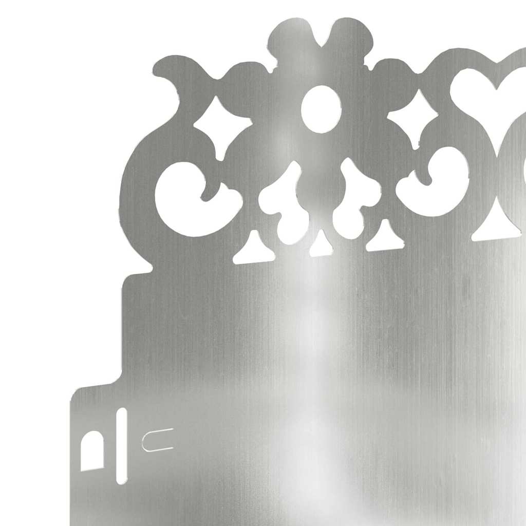 Περιγράμματα γκαζόν 30 pcs Ασημί 103 x 0,05 x 22 εκ - Image 7