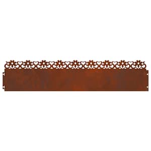 Obrubníky trávníku 20 pcs Rezavá 103 x 0,05 x 22 cm - obrázek 5