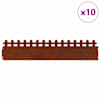 vidaXL Murukatted 10 tk 103 x 0,05 x 22 cm Ilmastikukindel teras