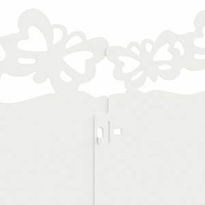 Obrubníky trávníku 10 pcs Bílá 103 x 0,05 x 22 cm Ocel - obrázek 8