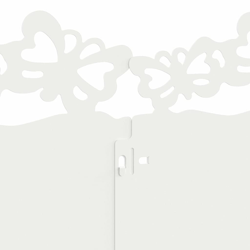 Περιγράμματα γκαζόν 20 pcs Λευκό 103 x 0,05 x 22 εκ Ατσάλι - Image 8