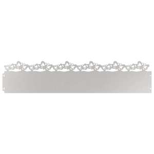 vidaXL Murukatted 10 tk 103 x 0,05 x 22 cm Roostevaba teras H&otilde;bedane