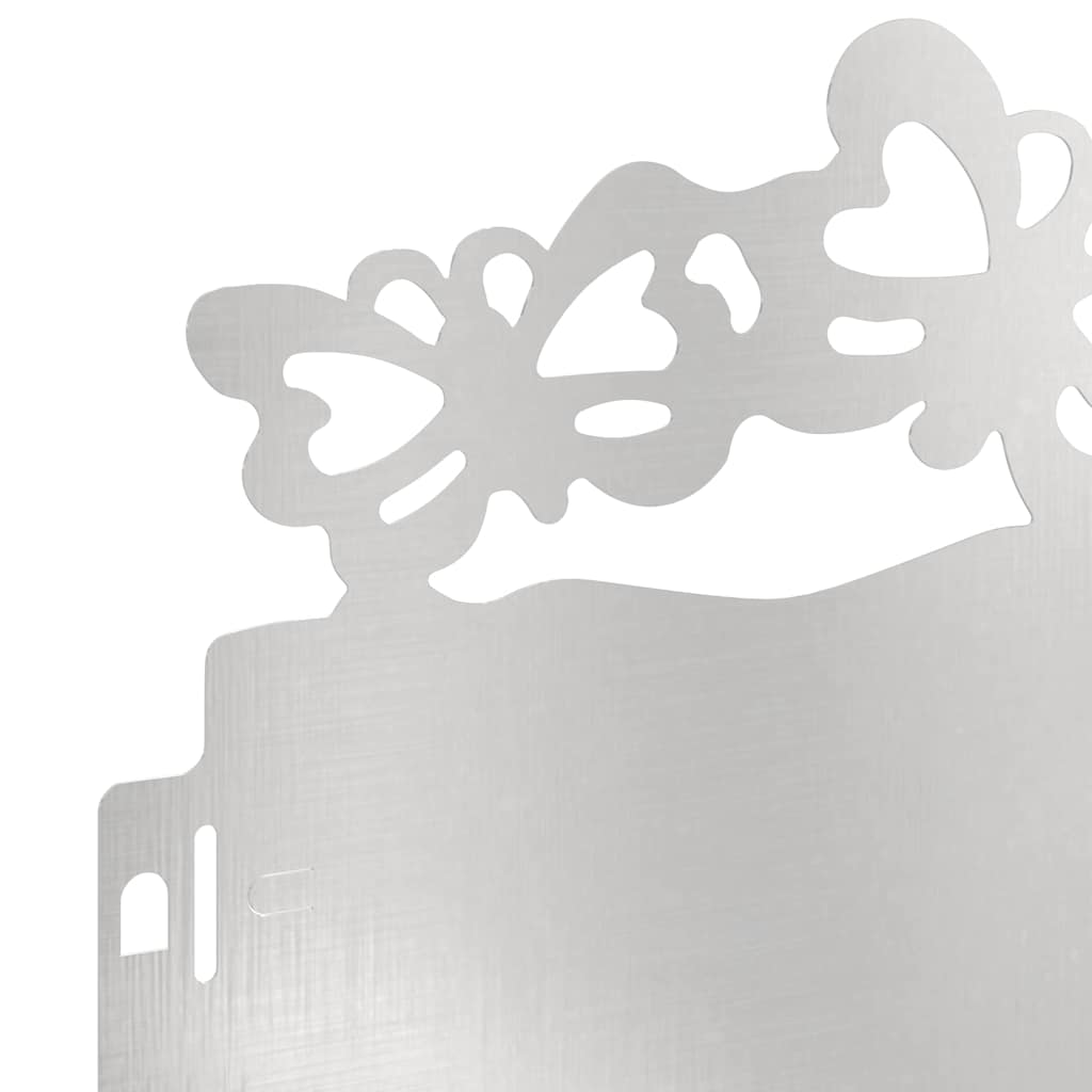 Περιγράμματα γκαζόν 30 pcs Ασημί 103 x 0,05 x 22 εκ - Image 7