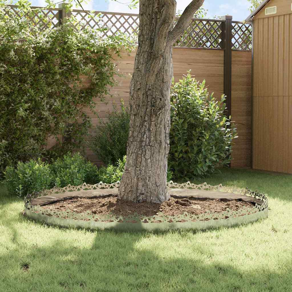 Περιγράμματα γκαζόν 10 pcs Ασημί 103 x 0,05 x 22 εκ - Image 4