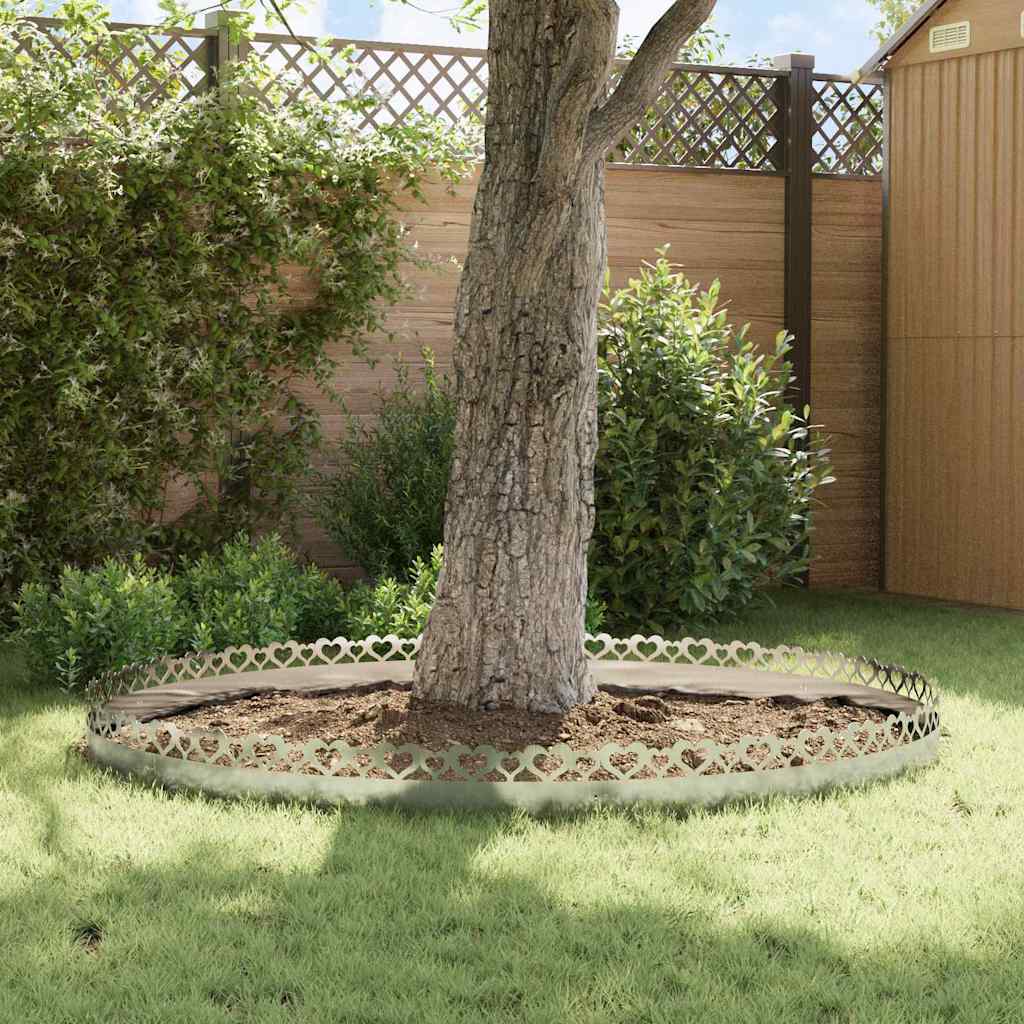 Περιγράμματα γκαζόν 30 pcs Ασημί 103 x 0,05 x 22 εκ - Image 4