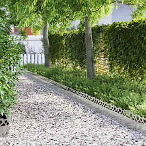 Robniki za trato 30 pcs srebrna 103 x 0,05 x 22 cm