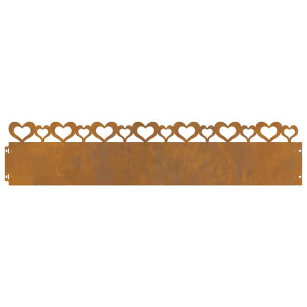 vidaXL Murukatted 20 tk 103 x 0,05 x 22 cm Ilmastikukindel teras