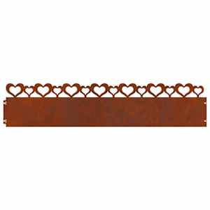 Obrubníky trávníku 30 pcs Rezavá 103 x 0,05 x 22 cm - obrázek 5