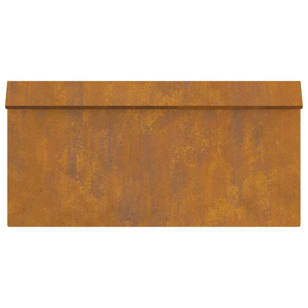 Φράκτης σαλιγκαριών 4 pcs Σκ rusty 50 x 3,5 x 25 εκ - Image 5