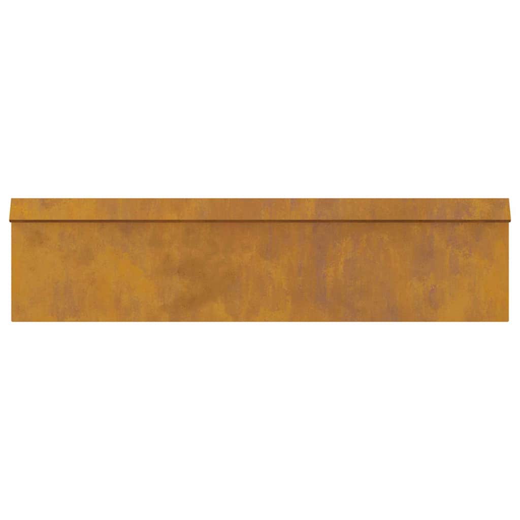 Φράκτης σαλιγκαριών Σκ rusty 100 x 3,5 x 25 εκ - Image 5