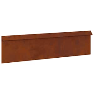 Plaňka na šneky 4 ks 100 x 3,5 x 25 cm Povětrnostně odolná ocel - obrázek 4