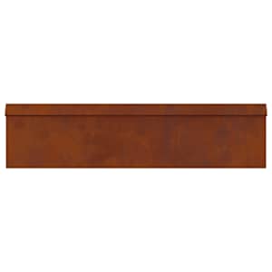 Plaňka na šneky 4 ks 100 x 3,5 x 25 cm Povětrnostně odolná ocel - obrázek 5