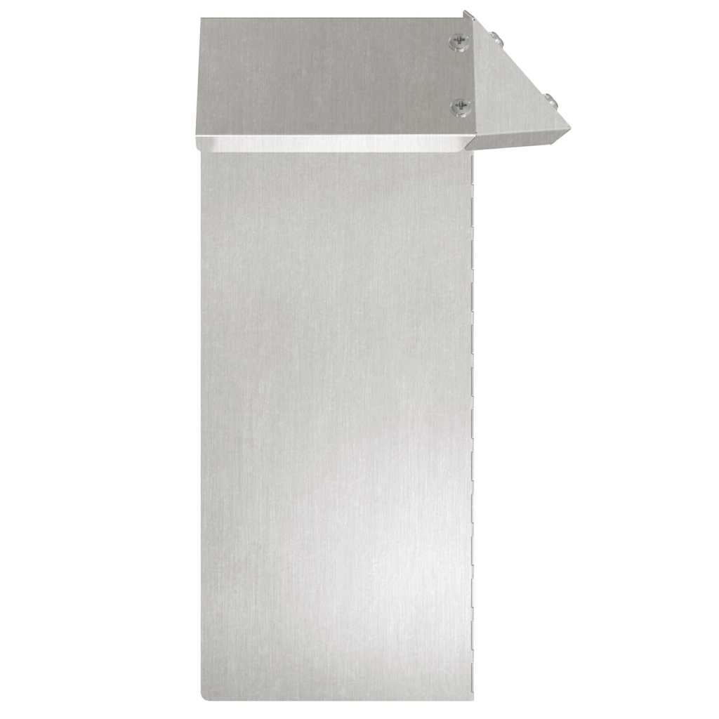 Φράκτης σαλιγκαριών Ασημί 13,5 x 13,5 x 25 εκ Ανοξείδωτο ατσάλι - Image 5