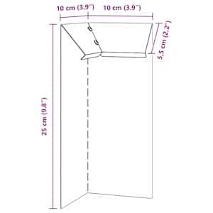 Plaňka na šneky 4 pcs Stříbrná 10 x 10 x 25 cm Nerezová ocel - obrázek 11