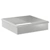 vidaXL R&auml;stikuaed 8 tk 100 x 3,5 x 25 cm Tsinkteras H&otilde;bedane